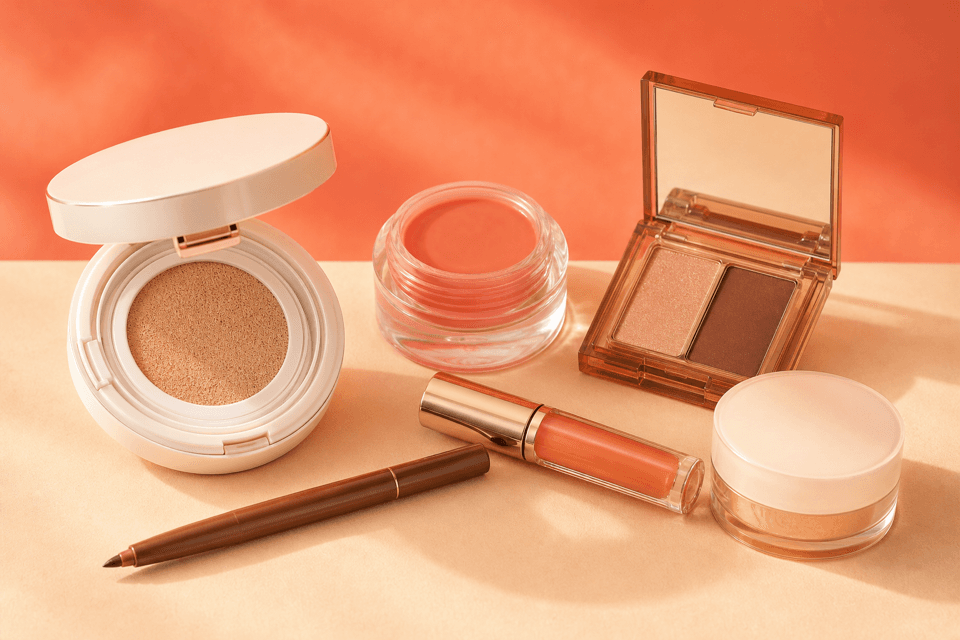 Warm Honey Look curated set